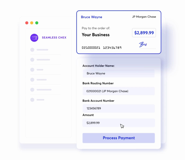 Verify & Accept Digital Checks Securely
